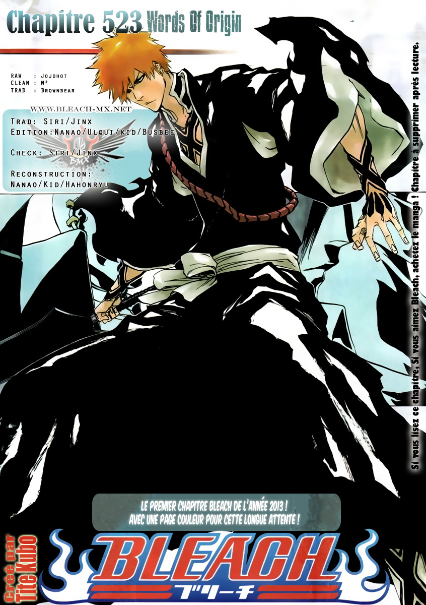 Lecture en ligne Bleach 523 page 1