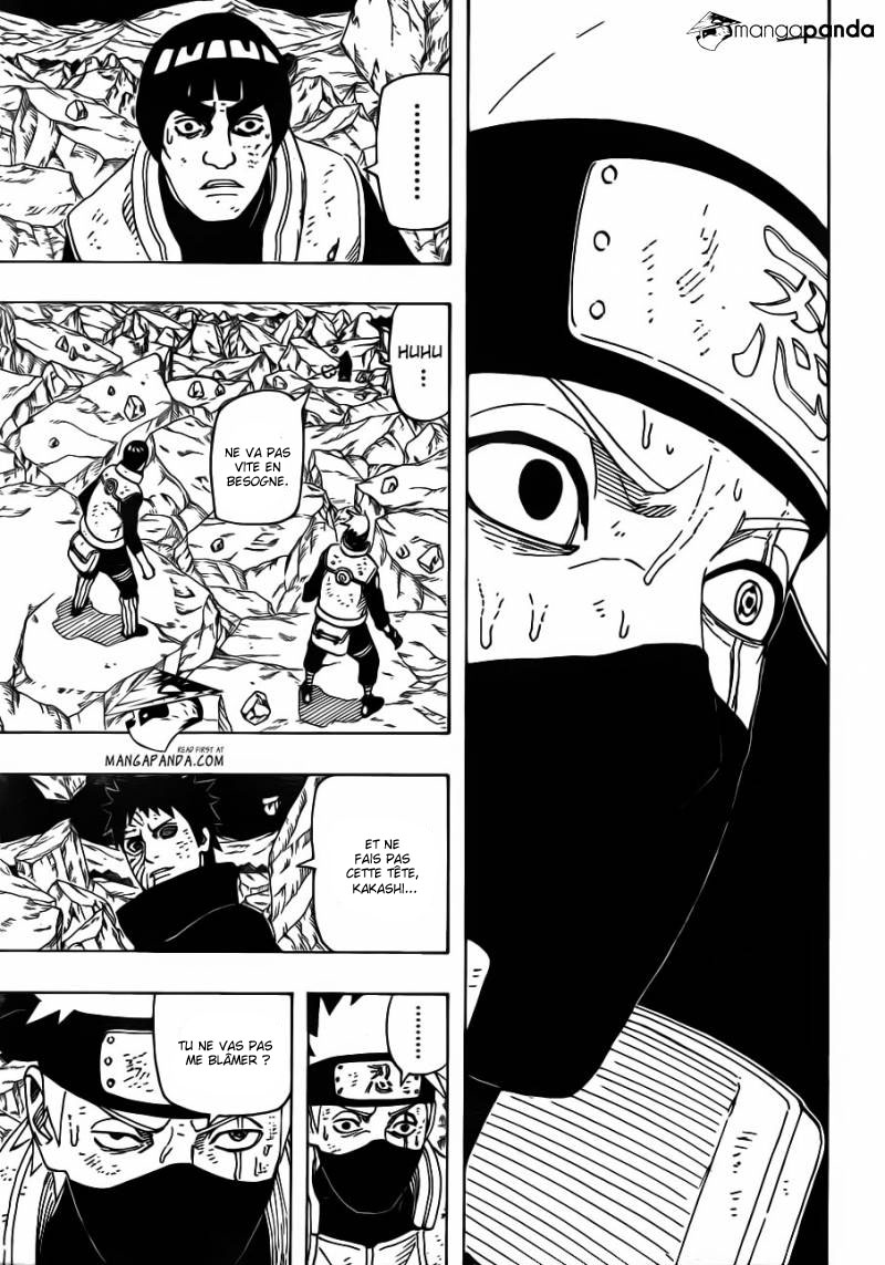 Lecture en ligne Naruto 600 page 12