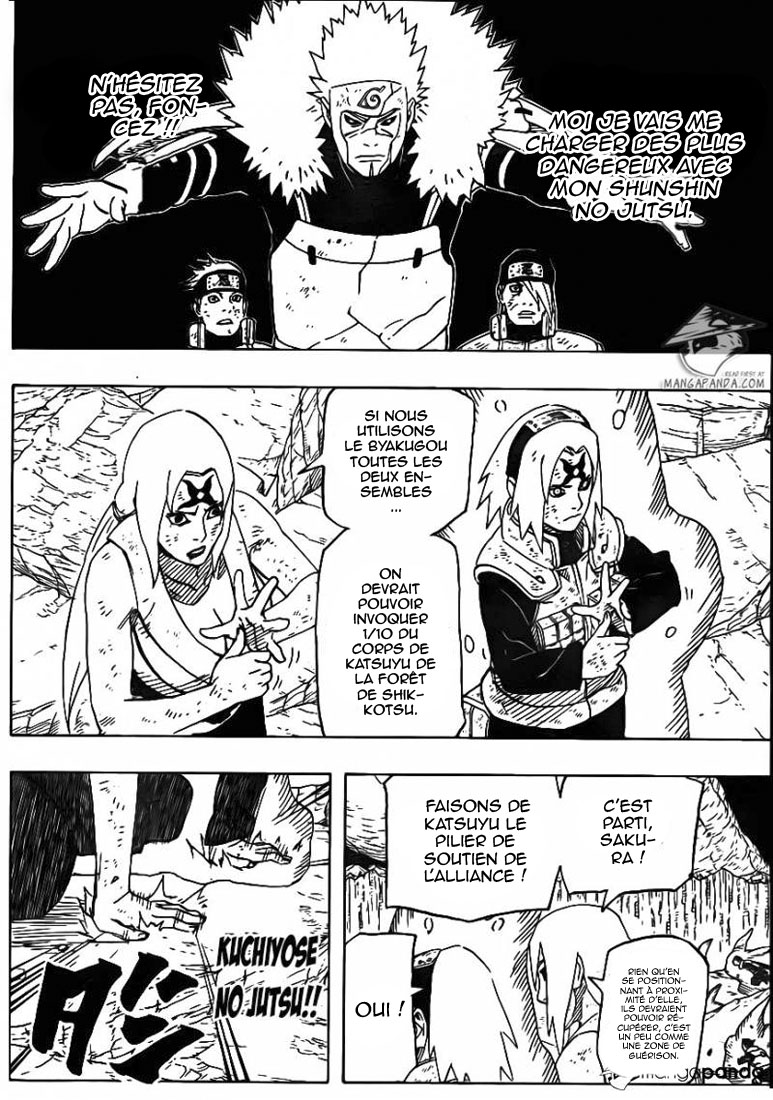 Lecture en ligne Naruto 650 page 7